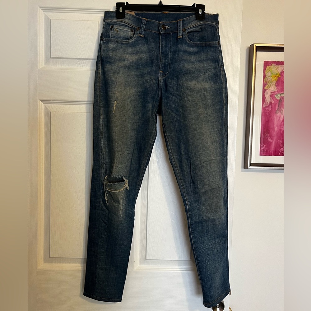 Polo Ralph Lauren High Rise Tompkins Skinny Jeans